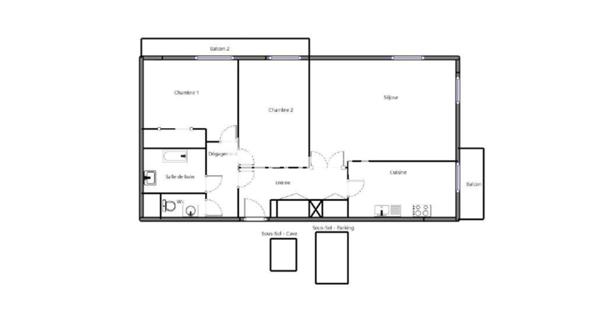 À vendre Appartement 3 pièces 64.66 m² - Châtenay-malabry 92290