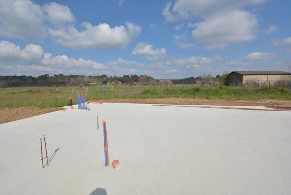 Projet de construction 110 m² + garage au Pizou