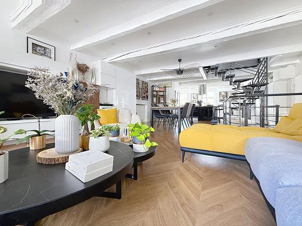 Magnifique appartement 220 m² atypique 5 chambres terrasse 23 m²