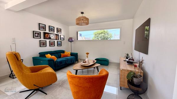 Maison contemporaine - 146,05 m2 - terrain 661 m2 - SAINT-RENAN