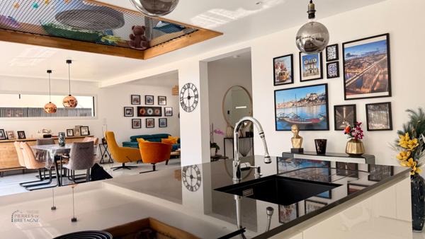Maison contemporaine - 146,05 m2 - terrain 661 m2 - SAINT-RENAN