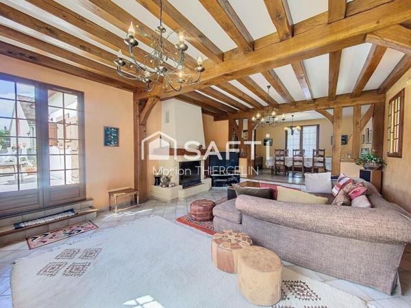 Maison familiale 5 chambres sur sous-sol complet avec environnement privilégié