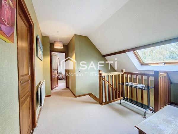 Maison familiale 5 chambres sur sous-sol complet avec environnement privilégié