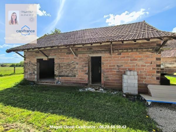 Jolie ferme 144 m2 sur 5 121 m² de terrain proche Louhans