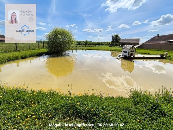 Jolie ferme 144 m2 sur 5 121 m² de terrain proche Louhans