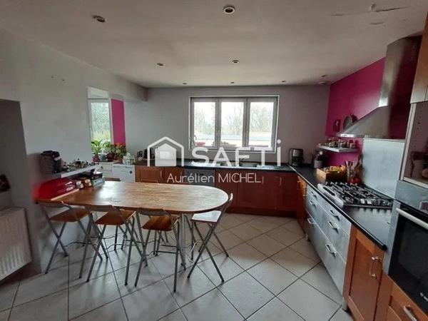 Spacieuse maison familiale de village avec combles aménageables