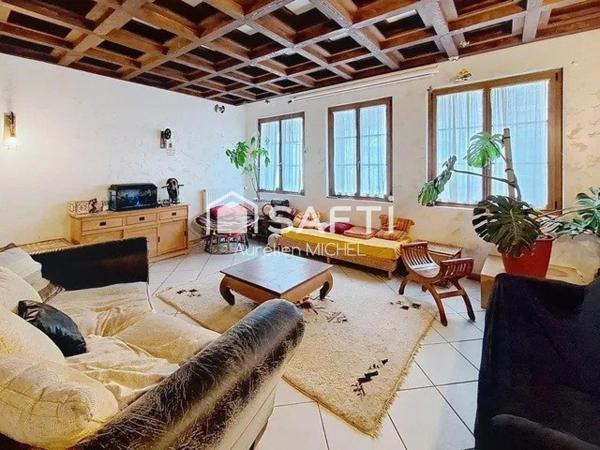 Spacieuse maison familiale de village avec combles aménageables