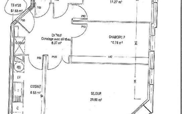 Appartement à louer    2 pièces •  Rouen