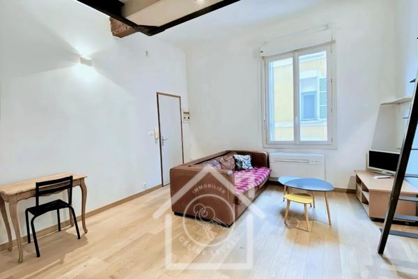 Appartement à vendre 1 pièce Studio lumineux avec mezzanine AIX EN PROVENCE hyper centre (13)