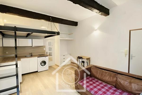 Appartement à vendre 1 pièce Studio lumineux avec mezzanine AIX EN PROVENCE hyper centre (13)