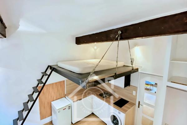Appartement à vendre 1 pièce Studio lumineux avec mezzanine AIX EN PROVENCE hyper centre (13)