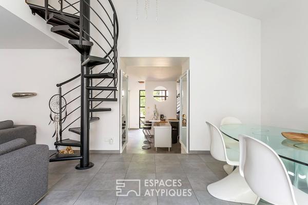 Maison ancienne rénovée avec patio privatif