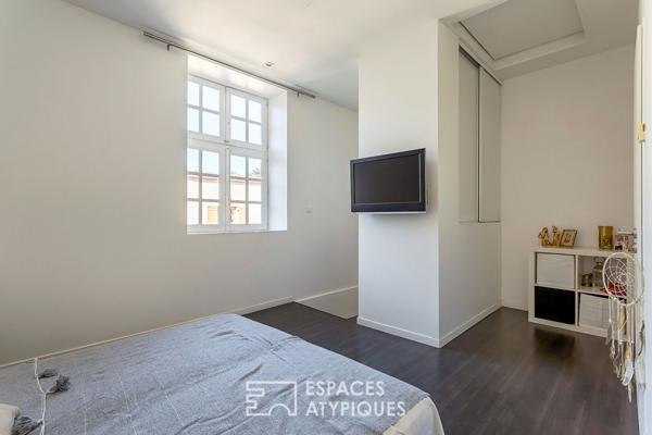 Maison ancienne rénovée avec patio privatif