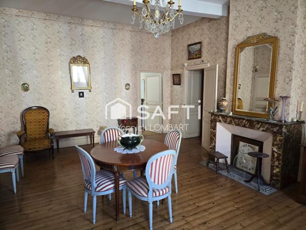 Appartement à rénover de 110 m² (1er étage) au cœur de Gaillac