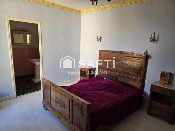 Appartement à rénover de 110 m² (1er étage) au cœur de Gaillac