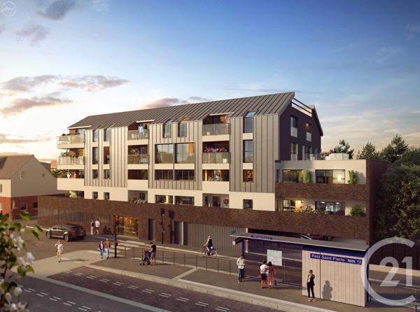 Appartement F3 à vendre  3 pièces - 63,19 m2 DEVILLE LES ROUEN - 76