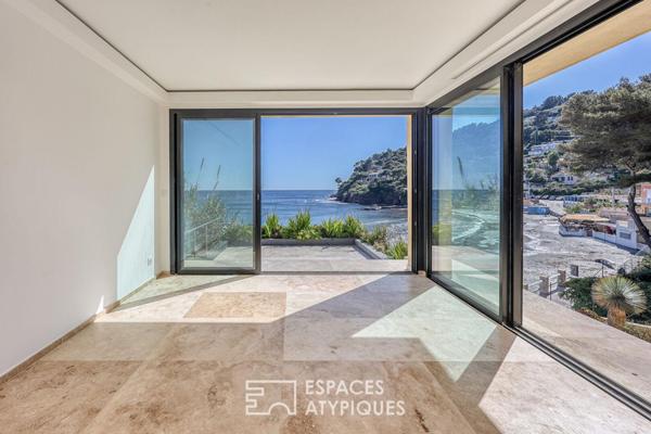 Villa Contemporaine vue mer accès Plage