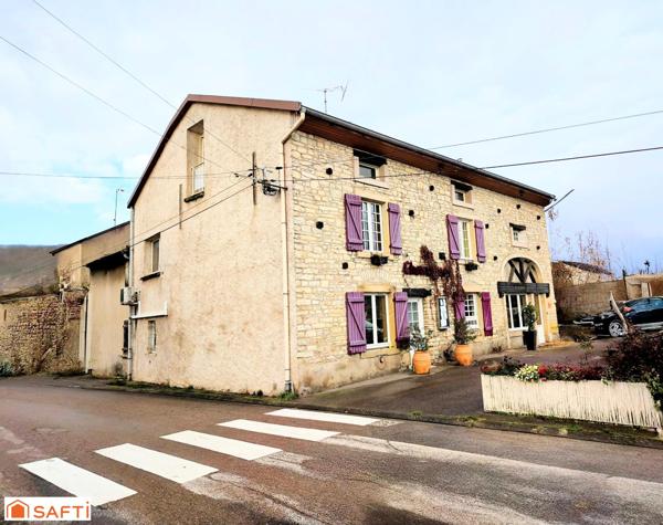 Murs commerciaux comprenant restaurant gastronomique réputé, appartement de fonction et terrain constructible