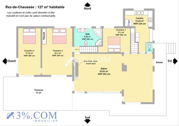 Villa 8 pièce(s) 6 chambre(s) 195 m²