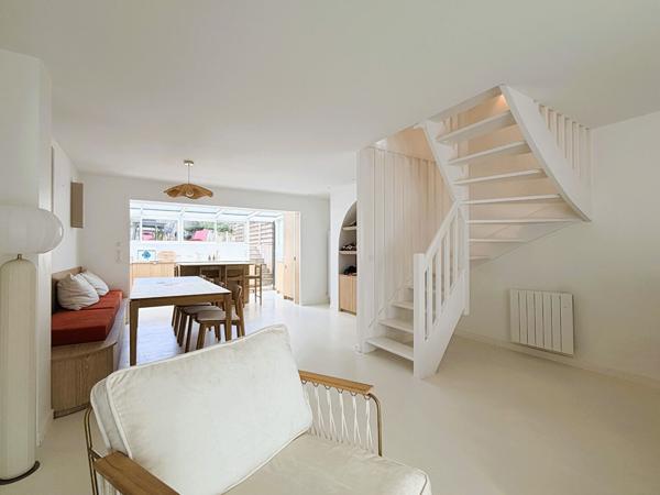 Maison appartement rénovée avec jardin, terrasse et garage ? Proche commerces et plage