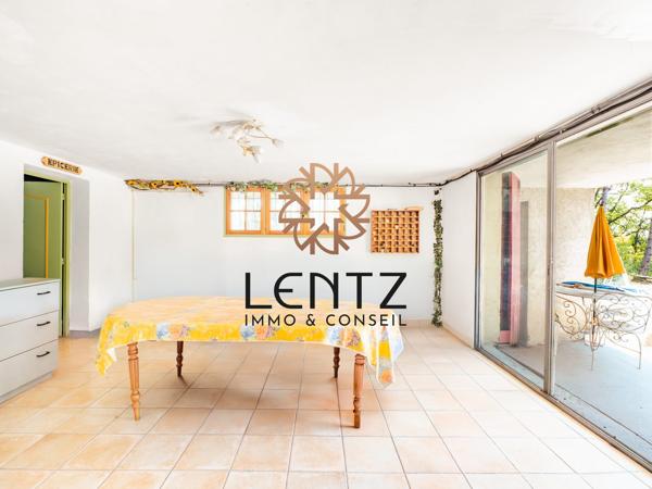 Dans un cadre verdoyant, maison de 123m² sur terrain de 3482m²