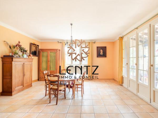 Dans un cadre verdoyant, maison de 123m² sur terrain de 3482m²