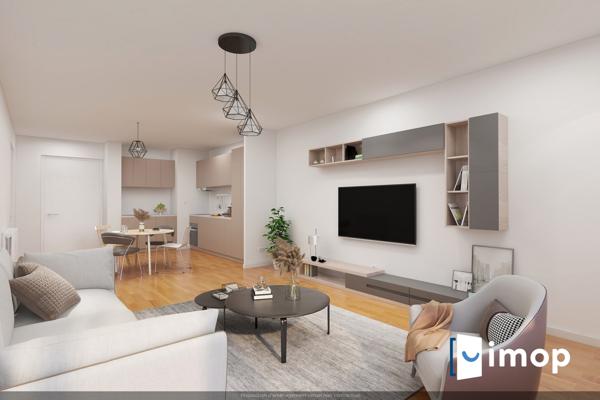 T3 avec 2 places de parking, proche Plage du Lac