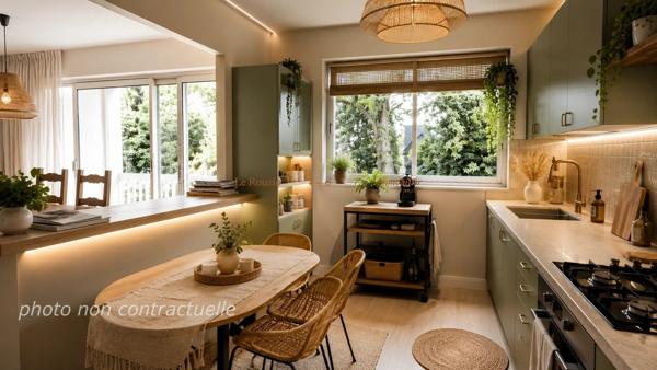 VANNES  – Appartement T2 avec balcon, garage et ascenseur – Quartier de la Madeleine
