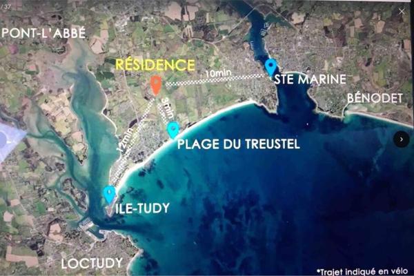 DUPLEX T3 proche plages Combrit