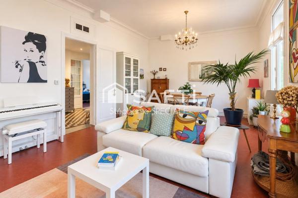 CANNES CENTRE – SUPERBE 4 PIÈCES RÉNOVÉ DE 102 M² – TERRASSE EXCEPTIONNELLE DE 75 M²