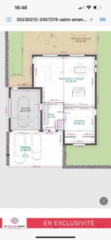 Maison à vendre 6 pièces de 165 m²