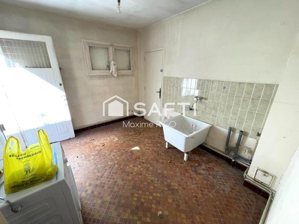 Maison 6 pièces 155m² à rénover