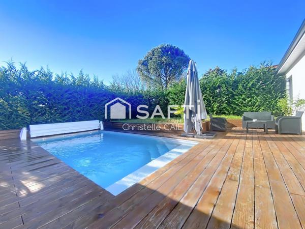 Havre moderne avec piscine