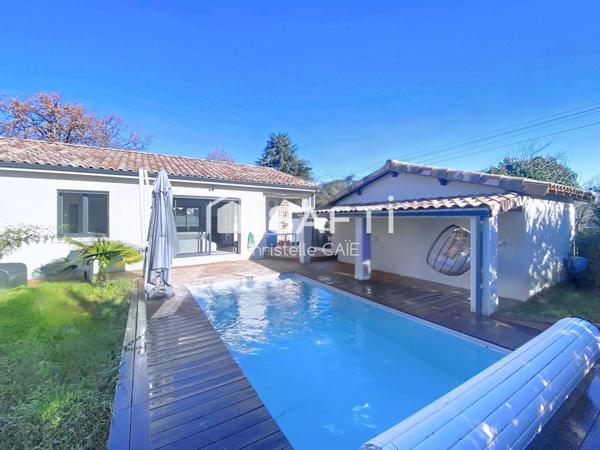 Havre moderne avec piscine