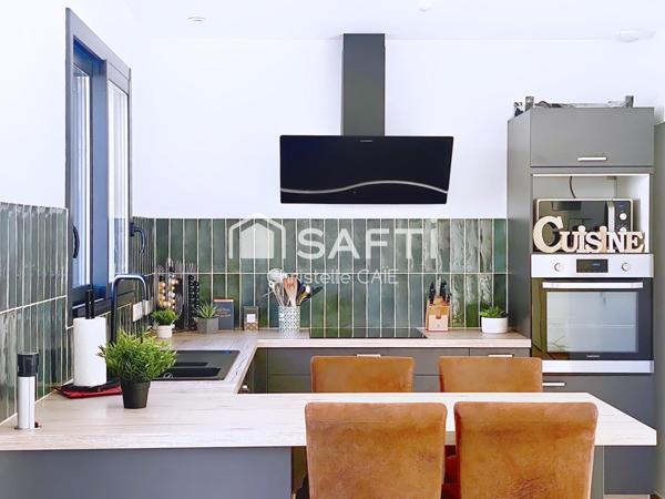 Havre moderne avec piscine