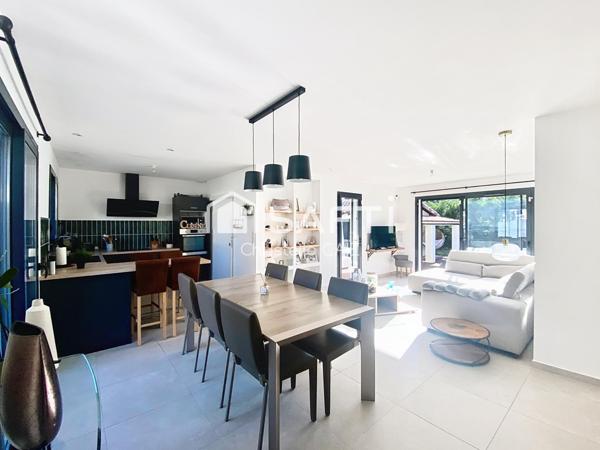 Havre moderne avec piscine