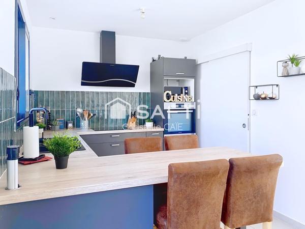 Havre moderne avec piscine