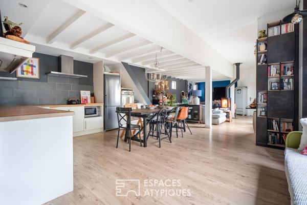 Maison de charme avec jardin et garage