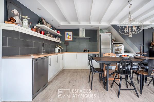 Maison de charme avec jardin et garage