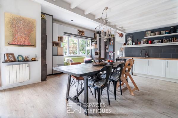 Maison de charme avec jardin et garage