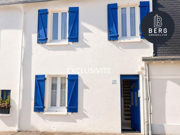 Maison à vendre en exclusivité Carnac – 2 chambres à 200 m des commerces