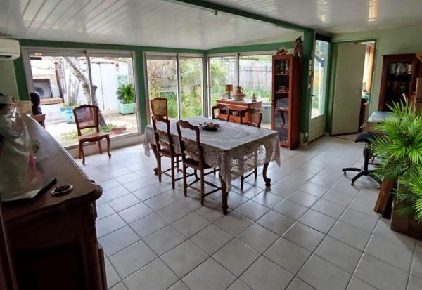 CANET EN ROUSSILLON VILLAGE,  MAISON PLAIN-PIEDS AVEC GARAGE ET JARDIN