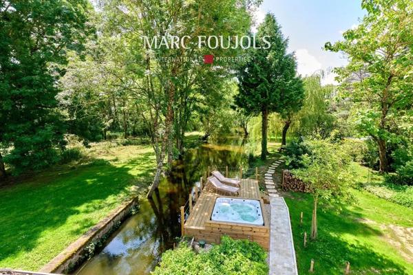 Proche Sancerre – Moulin avec dependance piscine et jaccuzi sur 5 hectares au coeur du Berry