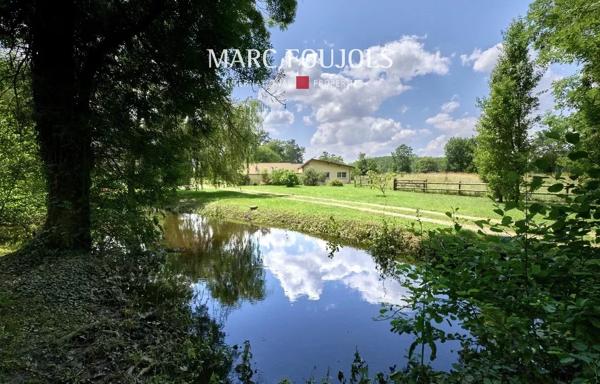 Proche Sancerre – Moulin avec dependance piscine et jaccuzi sur 5 hectares au coeur du Berry