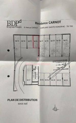 Parking / Box à vendre de 12 m²