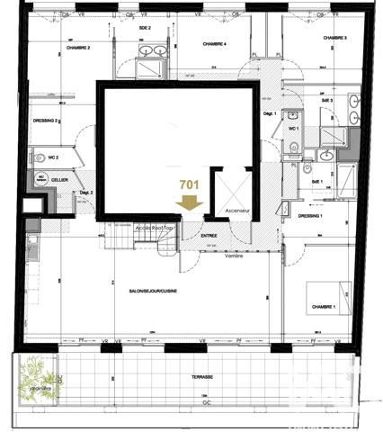 Appartement à vendre 5 pièces 144,2 m² Saint-Jean-de-Monts