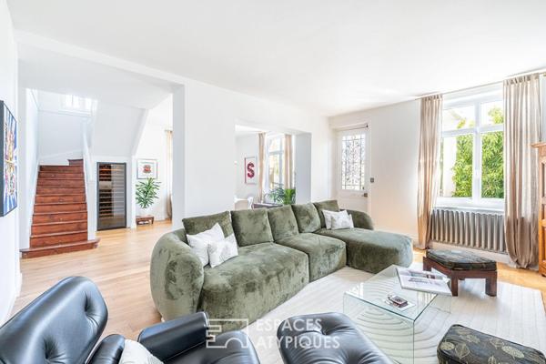 Maison de charme rénovée avec piscine au coeur d’un parc arboré