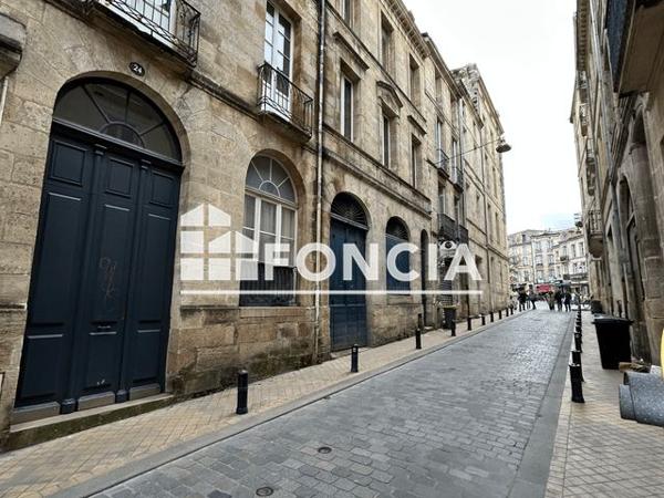À vendre Studio 21.58 m² - Bordeaux 33000