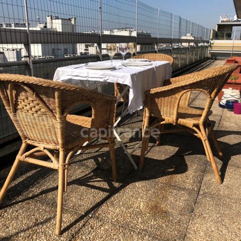 Dpt Paris (75), à vendre PARIS 12EME ARRONDISSEMENT appartement 4 PIECES TERRASSE