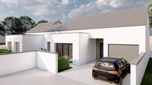 MAISON CONTEMPORAINE PLAIN PIED - 114 m² - GRAND CHAMP CENTRE